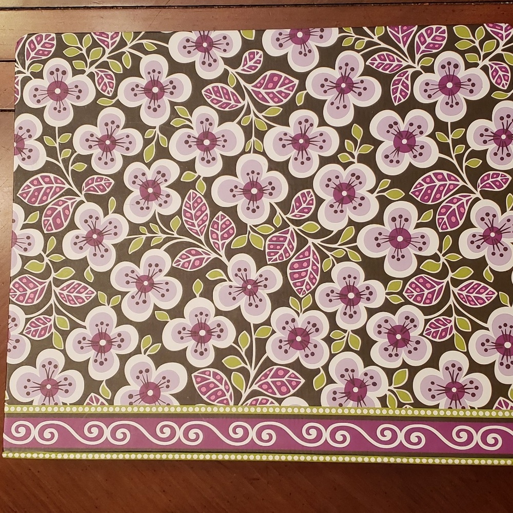 Vera Bradley Plum Petals Binders (2)